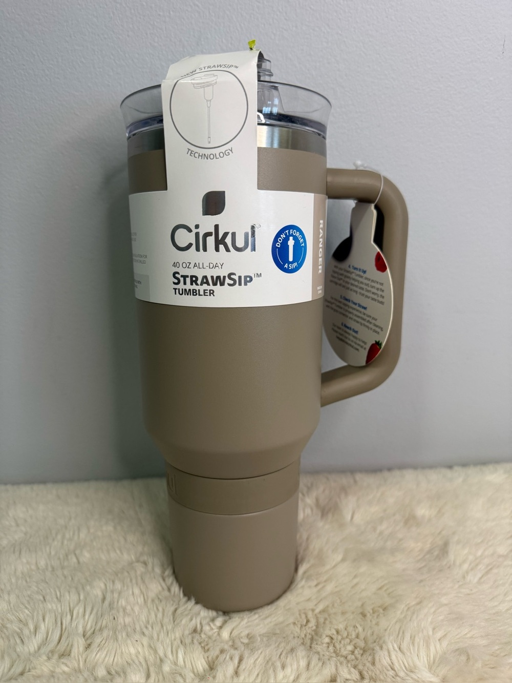 Cirkul 40 oz StrawSip Tumbler
